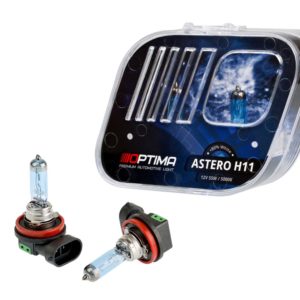 Галогенная лампа Optima Astero H11 +80% White 5000K, 12V, 55W (№ HASH11)