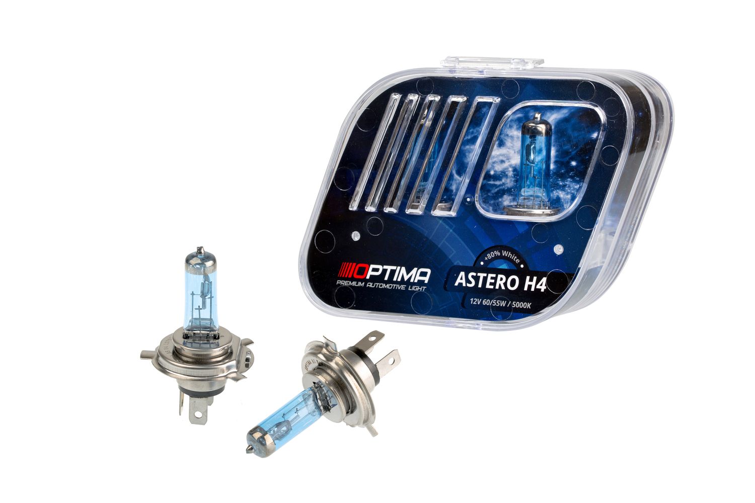 Галогенная лампа Optima Xtreme H4 +130% light 4200K, 12V, 60/55W (№ HXTH4) Галогенная лампа Optima Xtreme H4 +130% light 4200K, 12V, 60/55W (№ HXTH4)