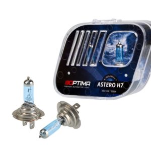 Галогенная лампа Optima Astero H7 +80% White 5000K, 12V, 55W (№ HASH7)