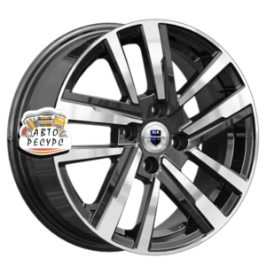 K&K 6x15/4x98 ET33 D58,5 Хант (КС1034) Алмаз черный