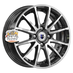 K&K 5,5x14/4x100 ET38 D60,1 Квант (КС960) Алмаз черный
