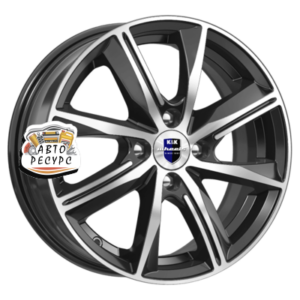 K&K 6x15/4x100 ET40 D60,1 Арнар-оригинал (КС890) Алмаз черный SK