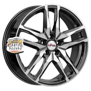 iFree 6,5x18/5x114,3 ET42 D67,1 Бомбей (КС1075) Блэк Джек