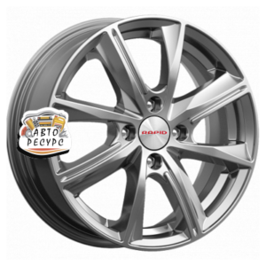 K&K 6x15/4x100 ET50 D60,1 Арнар-оригинал (КС890) Дарк платинум