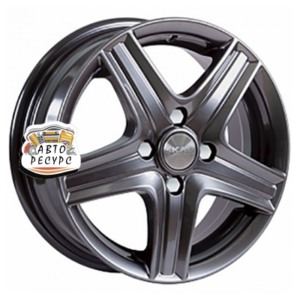СКАД 5,5x14/4x98 ET38 D58,6 Магнум (КЛ160) Графит