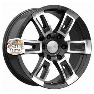 СКАД 8x18/6x139,7 ET25 D106,2 Тор (КЛ252) Алмаз