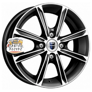 K&K 5x14/4x98 ET35 D58,5 Флэш (КС698) Алмаз черный