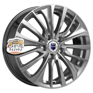 K&K 6,5x17/5x110 ET39 D65,1 Flanker (КС1097) Дарк платинум