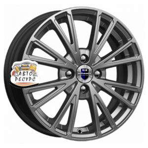 K&K 6x16/4x98 ET35 D58,5 Меандр (КС879) Дарк платинум