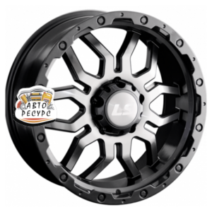 LS 7,5x17/6x114,3 ET30 D67,1 1285 GMF (конус, Колпак+лого)
