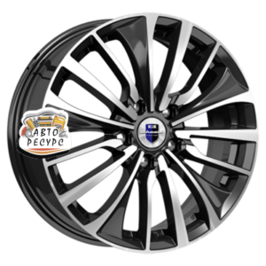 K&K 6,5x17/5x110 ET39 D65,1 Flanker (КС1097) Алмаз черный