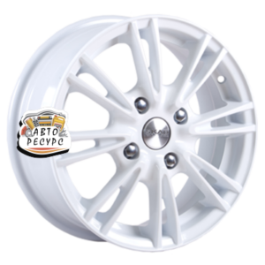 СКАД 5,5x14/4x100 ET39 D67,1 Пантера (КЛ109) Белый