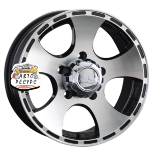 LS 7x16/5x139,7 ET5 D108,5 795 BKF (конус, Колпак+лого)