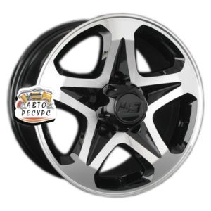 LS 7x16/5x139,7 ET5 D108,5 774 BKF (конус, Колпак+лого)