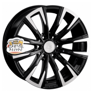 LS 8x20/6x139,7 ET30 D77,8 812 BKF (конус, Колпак+лого)