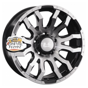 LS 9x20/6x139,7 ET20 D106,1 1294 BKF (конус, Колпак+лого)