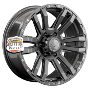 LS 9x18/6x139,7 ET15 D106,1 1339 GM (конус, Колпак+лого)