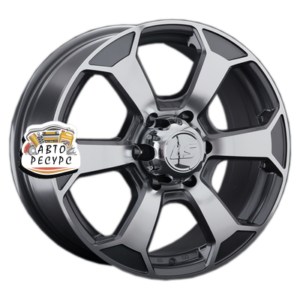 LS 7,5x18/6x139,7 ET25 D106,1 187 GMF (конус, Колпак+лого)