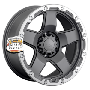 LS 9,5x18/6x139,7 ET5 D106,1 1371 MGML (конус, Колпак+лого)