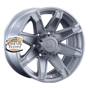 LS 8x16/6x139,7 ET10 D106,1 763 Sil (конус, Колпак+лого)
