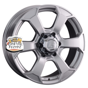 LS 7,5x18/6x139,7 ET36 D100,1 187 Sil (конус, Колпак+лого)