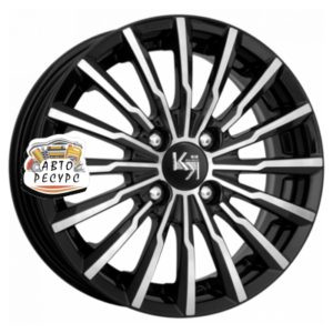 K&K 7x17/5x110 ET51 D67,1 Акцент-оригинал (КС562) Алмаз черный