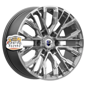K&K 8,5x19/6x139,7 ET30 D106,1 Кортес (КС1102) Дарк платинум