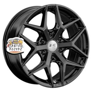 LS 8x18/6x139,7 ET38 D67,1 1303 BK (конус, Колпак+лого)