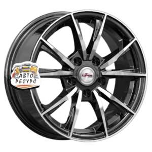 iFree 6,5x15/5x114,3 ET39 D60,1 Сион (КС1055) Блэк Джек