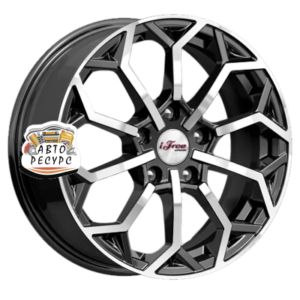 iFree 6,5x16/5x108 ET37 D67,1 Спейс-Нидл (КС1000) Блэк Джек