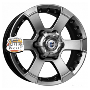 K&K 7x16/6x139,7 ET38 D67,1 M56-оригинал (КС593) Дарк платинум
