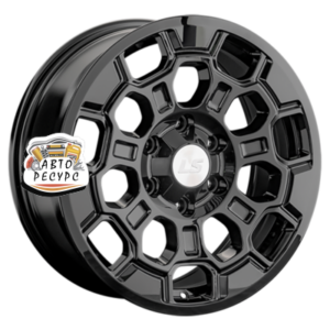 LS 8x18/6x139,7 ET36 D100,1 1364 BK (конус, Колпак+лого)
