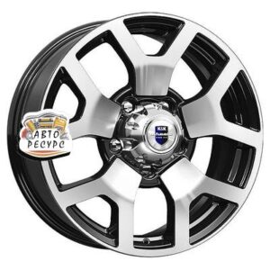 K&K 7x18/5x139,7 ET35 D108,5 Намиб (КС775) Алмаз черный
