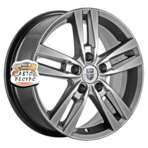 K&K 6,5x16/5x114,3 ET40 D66,1 Rassvet-оригинал (КС868) Дарк платинум