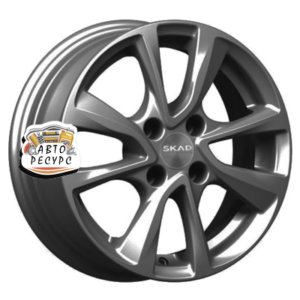 СКАД 5,5x14/4x100 ET35 D67,1 Ницца (КЛ287) Графит