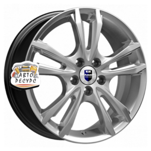K&K 6x16/4x100 ET40 D67,1 Samara (КС866) Сильвер SK