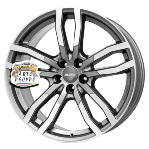 Alutec 9,5x21/5x112 ET53 D66,5 DriveX Metal Grey Front Polished