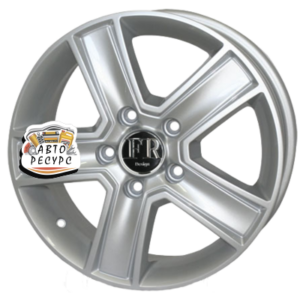 FR replica 6,5x16/5x130 ET62 D78,1 BK473 Silver (№26)