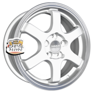 СКАД 6x15/4x100 ET45 D67,1 Киото (КЛ249) Алмаз белый