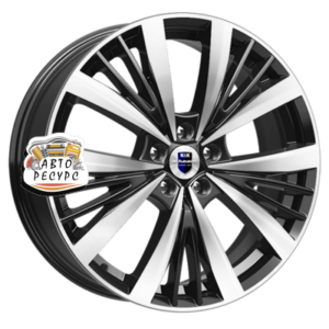 K&K 7,5x19/5x114,3 ET45 D66,1 Марвел (КС881) Алмаз черный SK