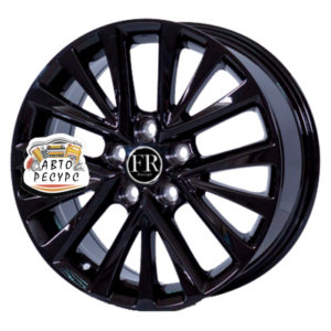 FR replica 7x17/5x114,3 ET45 D60,1 TY721 (TY222) Black (№15)