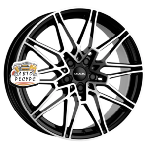MAK 7,5x18/5x112 ET22 D66,6 Koenig Black mirror
