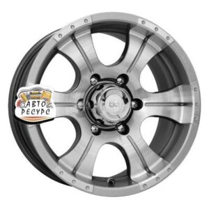 K&K 8x16/6x139,7 ET20 D108,5 Байконур (КС465) Дарк платинум