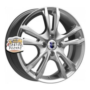 K&K 6x16/4x108 ET47,5 D63,35 Samara (КС866) Сильвер SK