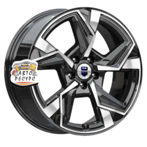 K&K 7,5x18/5x114,3 ET40 D66,1 Кайан (КС1012) Алмаз черный