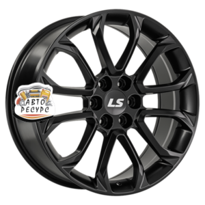 LS 9x22/6x139,7 ET30 D100,1 1378 BKS (конус, Колпак+лого)