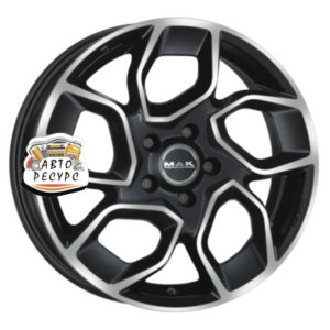 MAK 7x17/5x118 ET62 D71,1 Express Black mirror