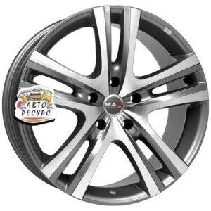 MAK 9x18/5x150 ET48 D110,2 Aria Gunmetal Mirror Face