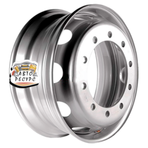 Asterro 9x22,5/10x335 ET161 D281 M22 Silver (2237) (14 мм) Тягач магистральный